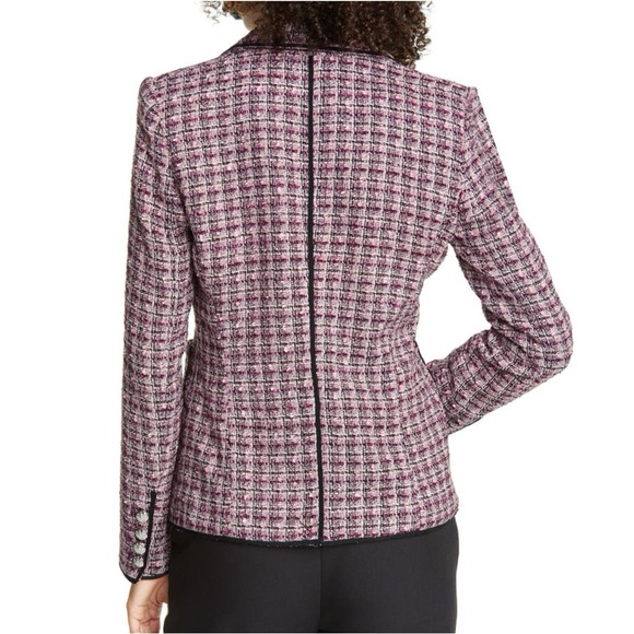 Veronica Beard Theron Tweed Blazer Jacket - Picture 3 of 11